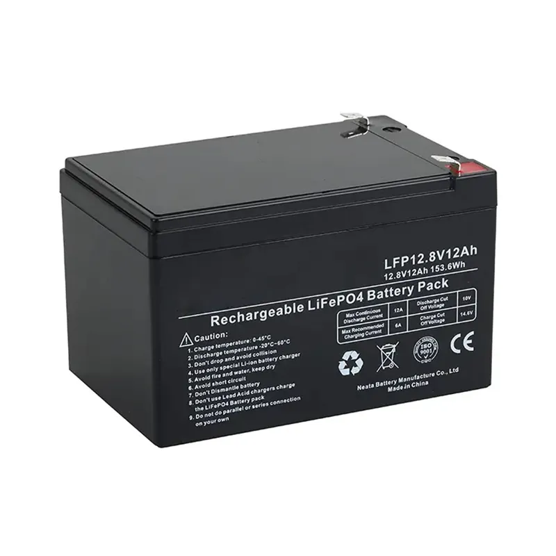 12.8V 12Ah LiFePO4 Battery LFP1212 - Maxdear